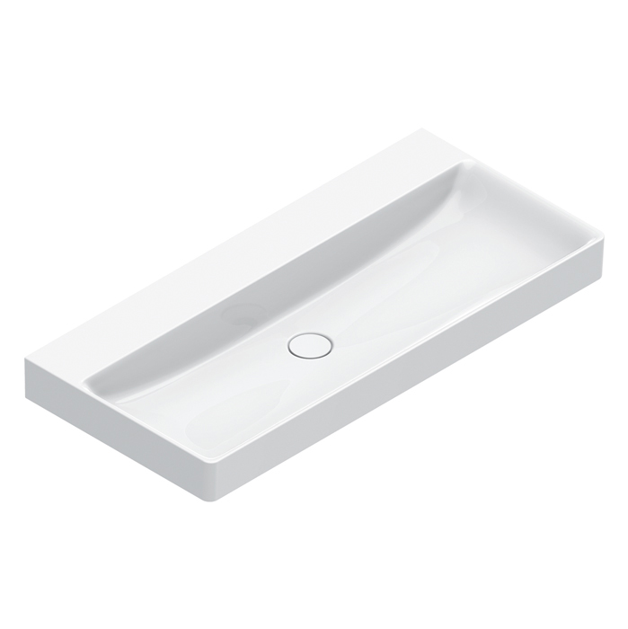 Раковина подвесная Catalano Green 100 см 0421000001 белая глянцевая 63190₽