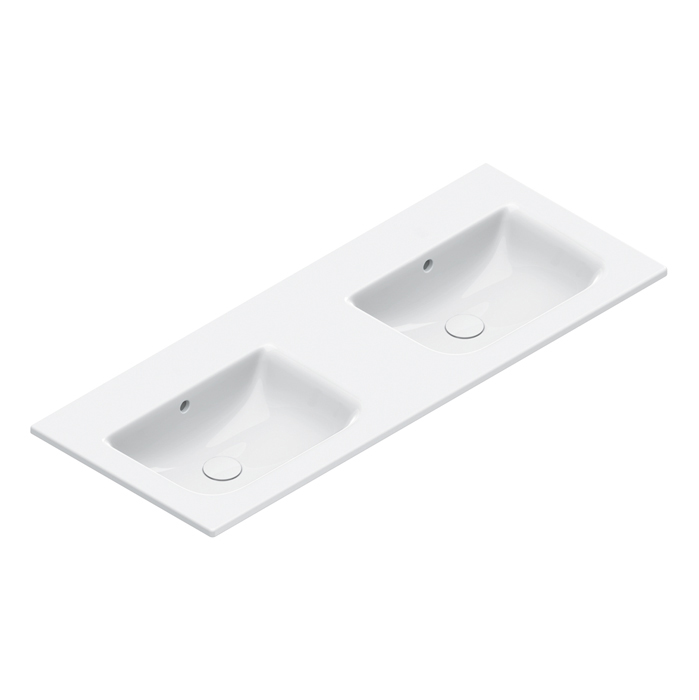 Раковина подвесная Catalano Italy 125 см 0721270001 белая глянцевая 87857₽