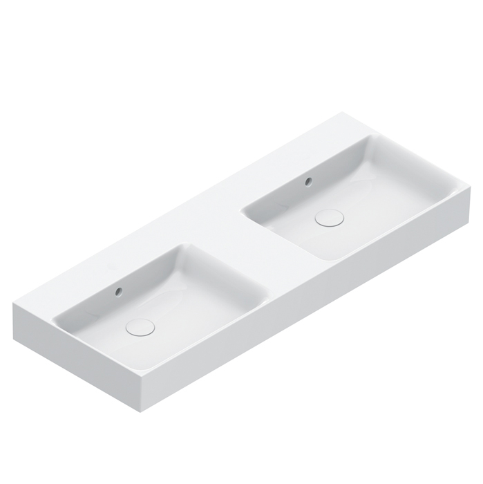 Раковина подвесная Catalano Premium 120 см 0221220001 белая глянцевая 102434₽