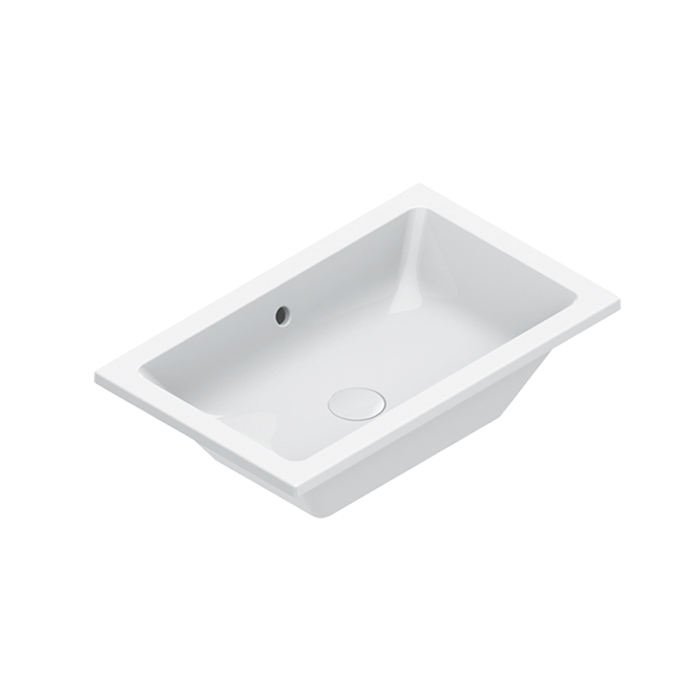 Раковина встраиваемая Catalano Zero 53 см 0124610001 белая глянцевая 26392₽