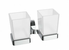 Стакан двойной подвесной CeramaLux Cube 12603