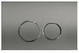 Кнопка для инсталляции CeramaLux Antica DC-017/1