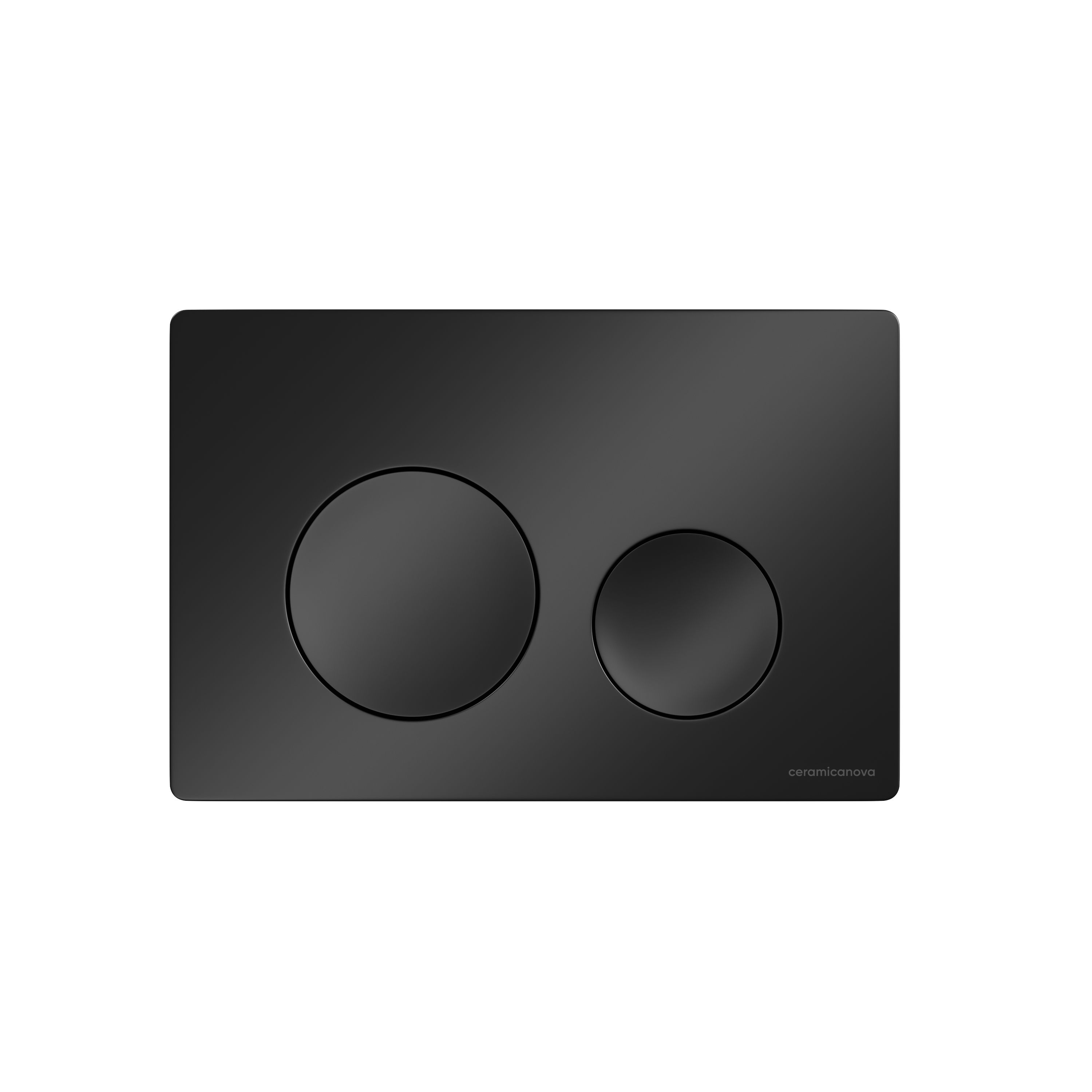 Кнопка смыва Ceramica Nova BalanceCircle CN12-001MB черная матовая 4390₽