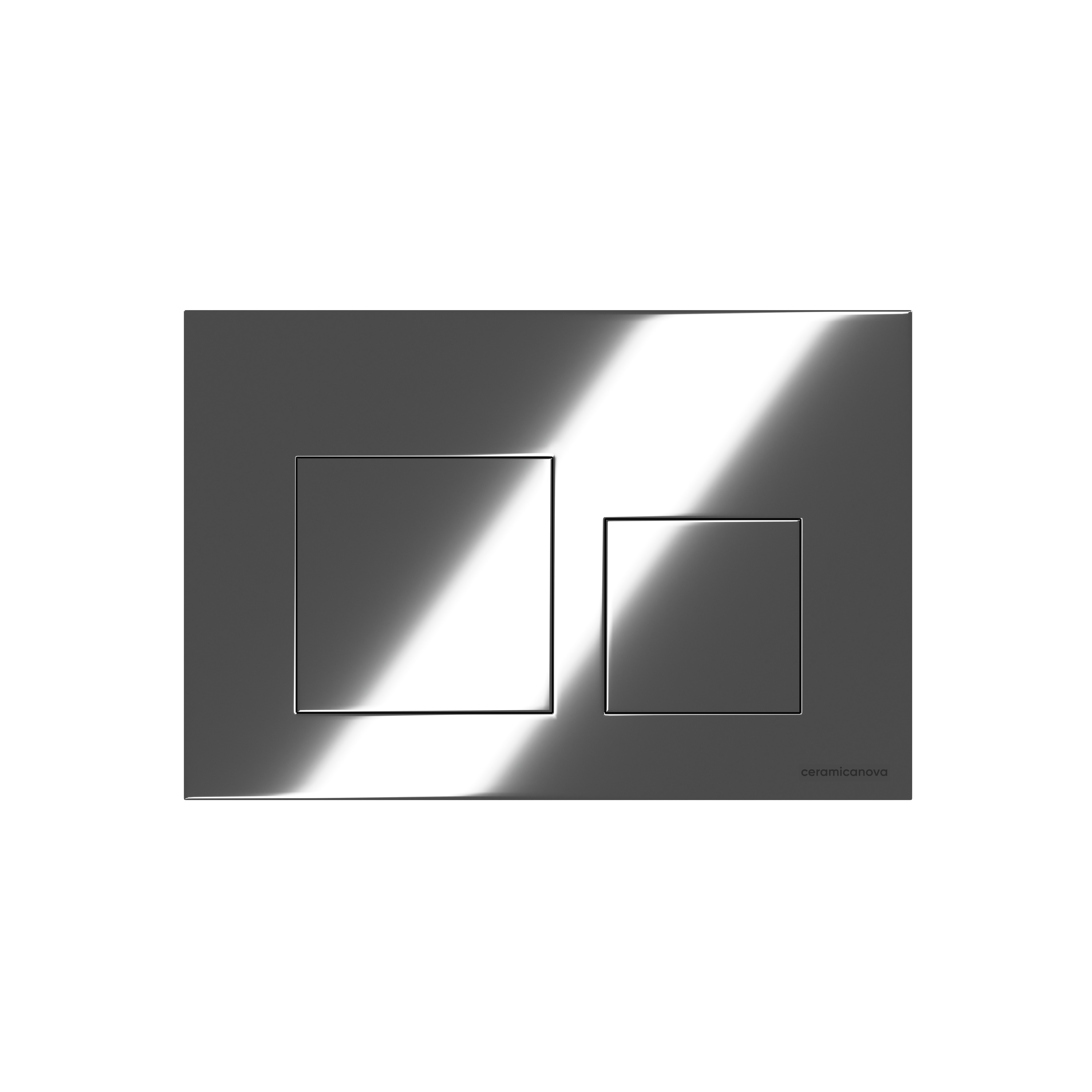 Кнопка смыва Ceramica Nova BalanceSquare CN12-002CH хром глянцевый 4390₽