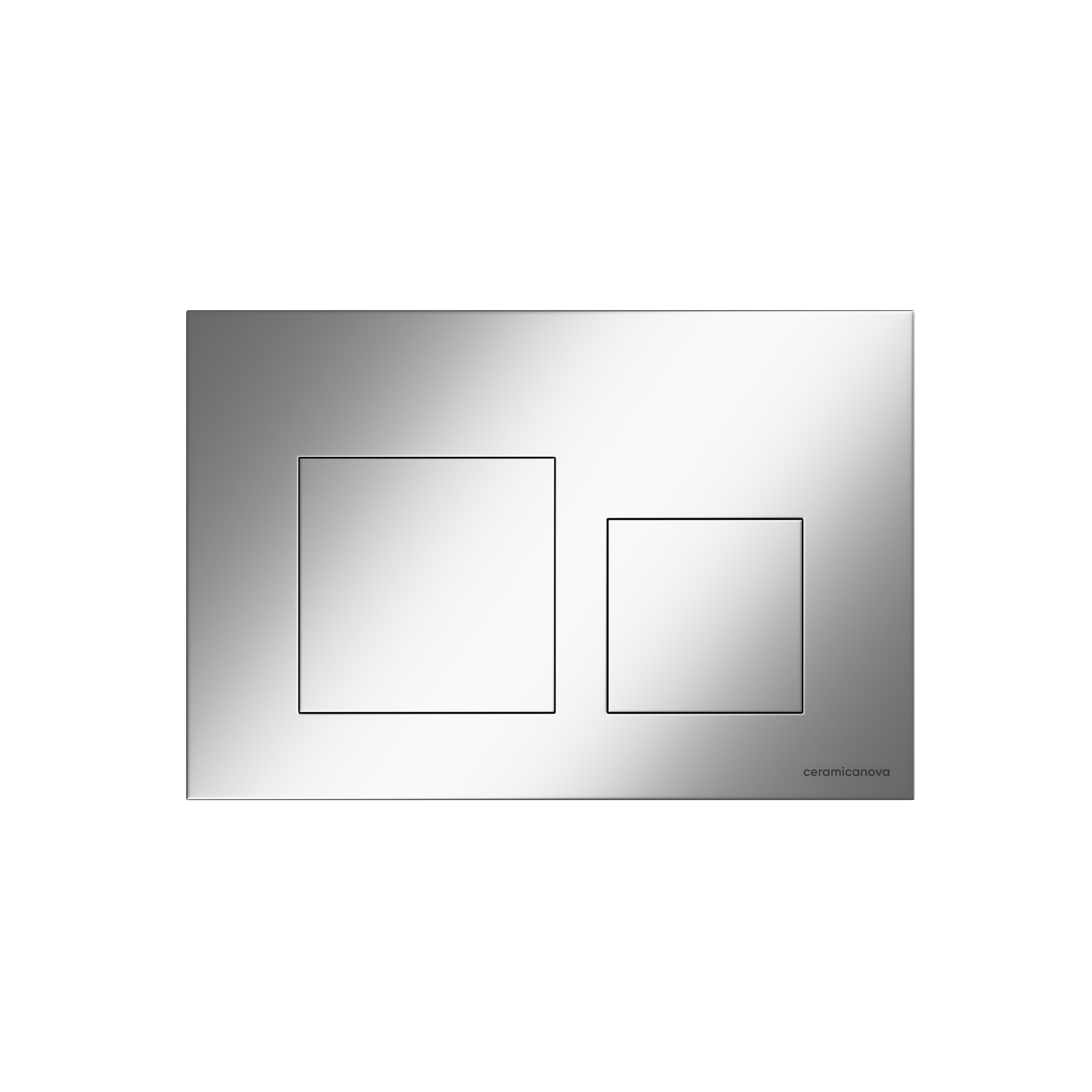 Кнопка смыва Ceramica Nova BalanceSquare CN12-002M хром матовый 4390₽