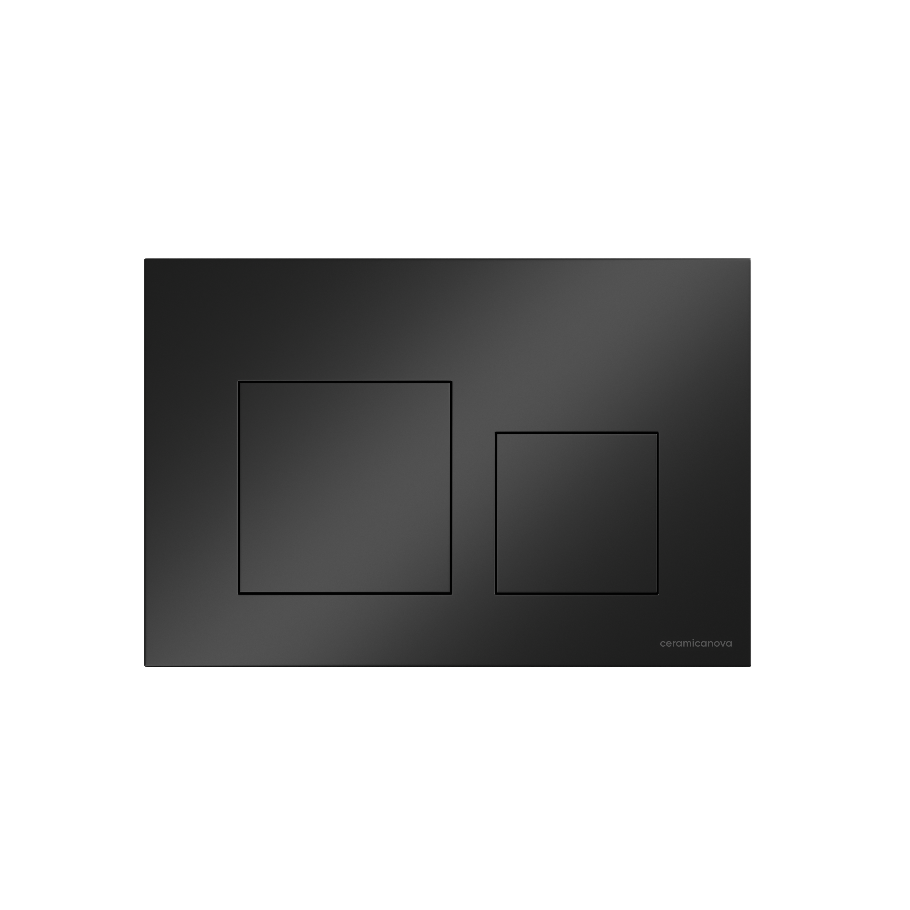 Кнопка смыва Ceramica Nova BalanceSquare CN12-002MB черная матовая 4390₽