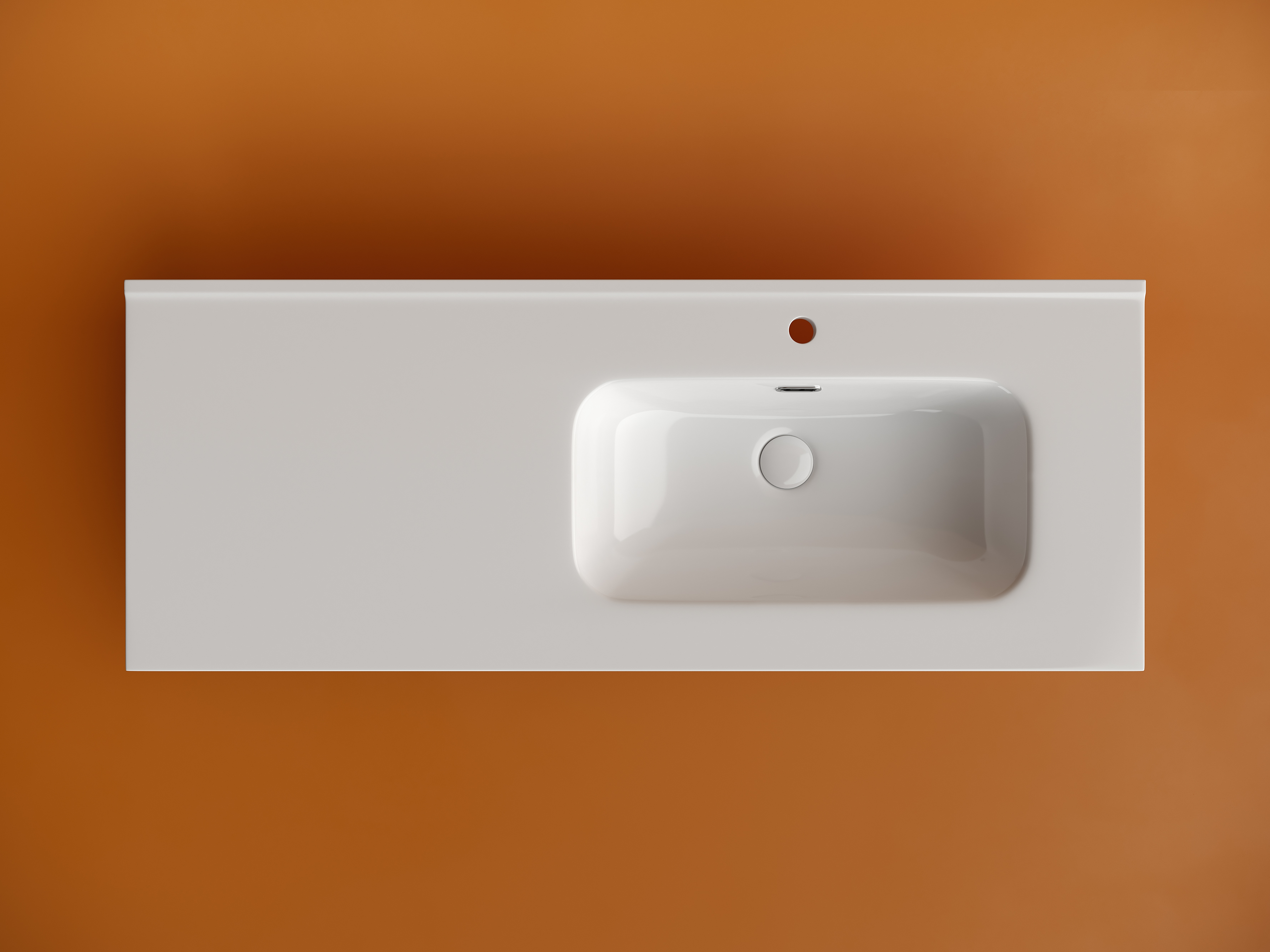 Раковина накладная Ceramica Nova Element 121 см CN7006R белая 24290₽