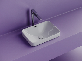 Раковина встраиваемая сверху Ceramica Nova Element 46 см CN6078 белая