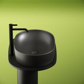 Фото Раковина накладная Ceramicanova Element 60 см CN6047MDH темный антрацит матовая