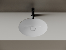 Раковина встраиваемая снизу Ceramica Nova Era 47 см CN15005 белая