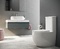 Фото Унитаз напольный Ceramicanova Мия (Mia) CN1801 с сиденьем микролифт, белый 7