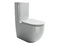 Фото Унитаз напольный Ceramicanova Мия (Mia) CN1801 с сиденьем микролифт, белый 8
