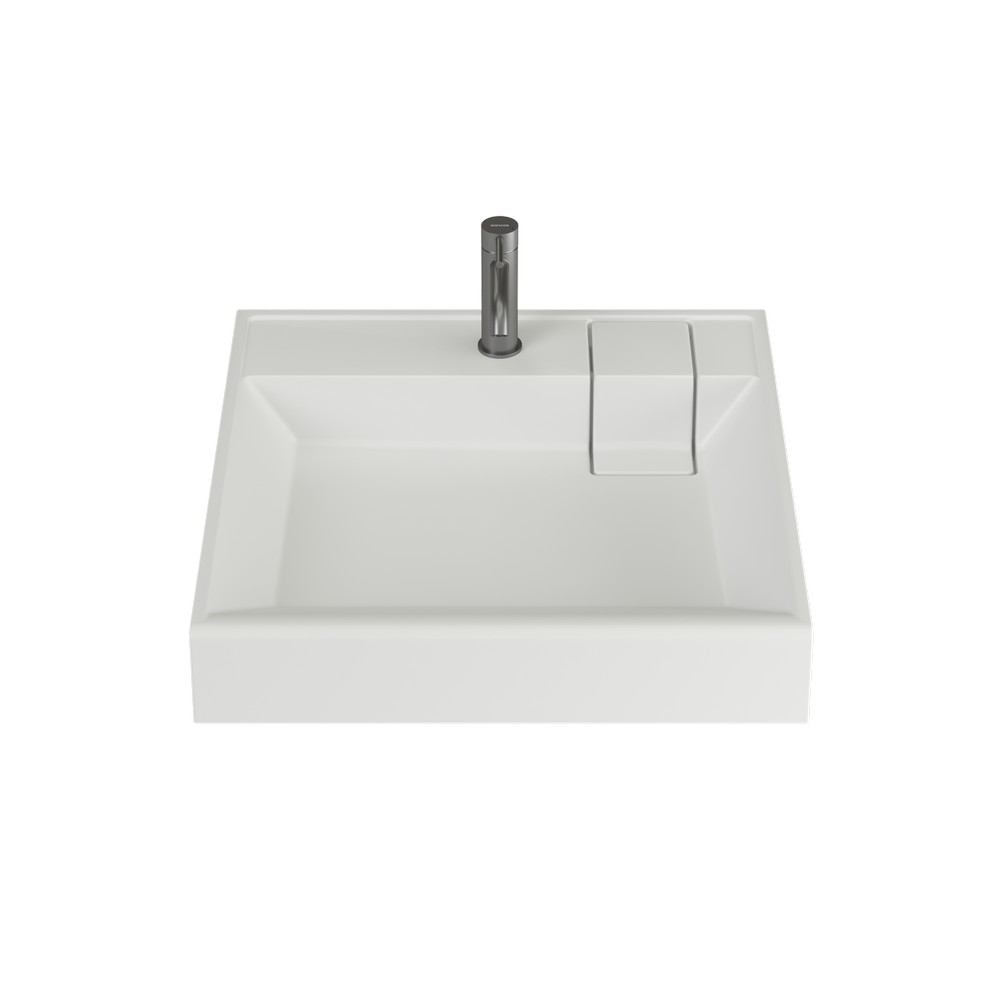 Раковина над стиральной машиной Ceramica Nova Quattro 60 см CN0101 белая 15740₽