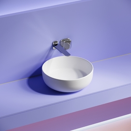 Раковина накладная Ceramicanova Тайкан (Taycan) 38 см CN12003MW белая матовая