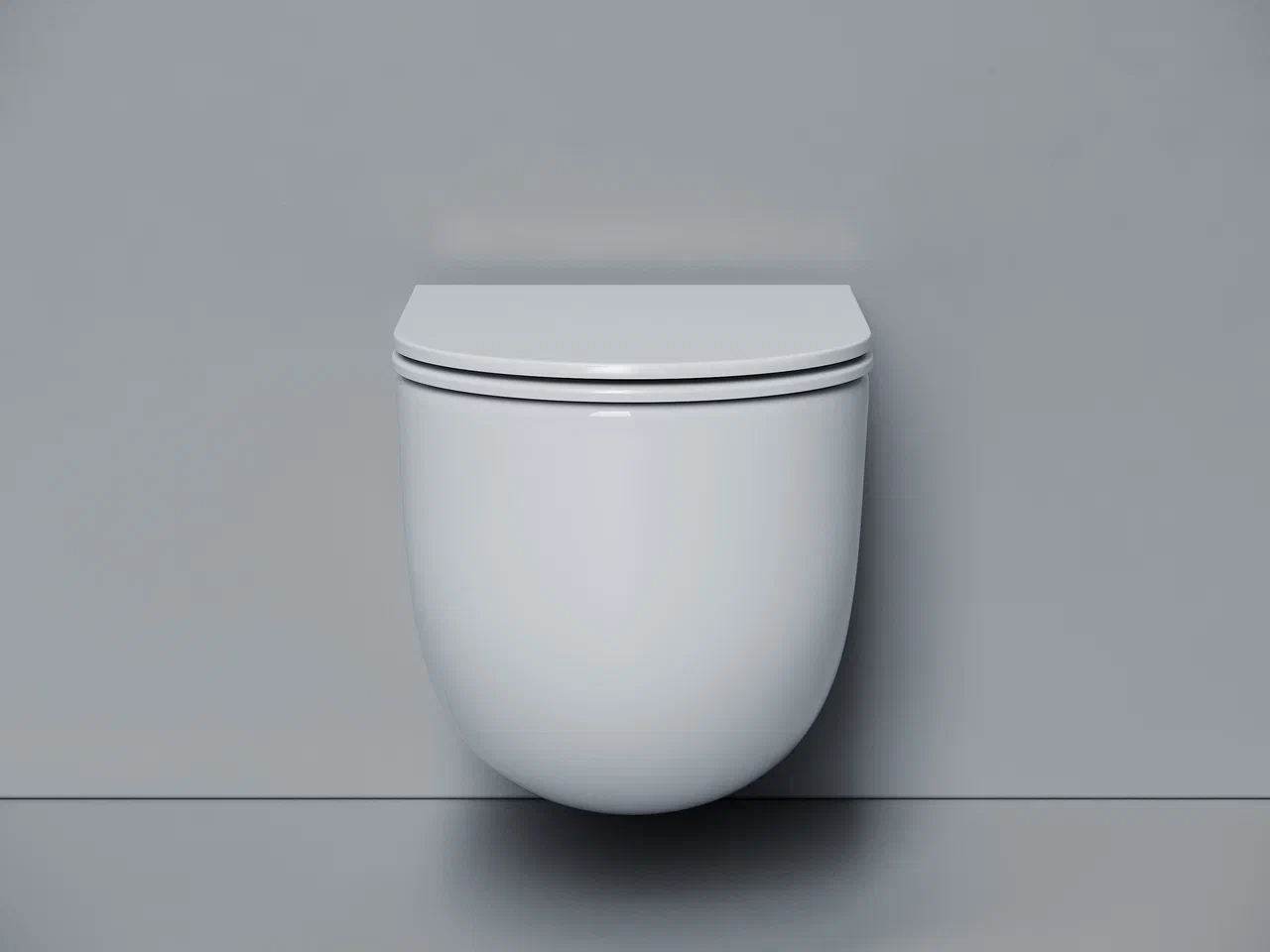 Подвесной унитаз Ceramica Nova Voga CN4012T торнадо 30 безободковый с крышкой микролифт белый 18990₽