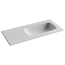 Раковина накладная Ceramicanova Грация (Grace) 101 см CN7015wx белая