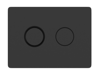 Кнопка для инсталляции Cersanit Accento 63839 22 см, черная