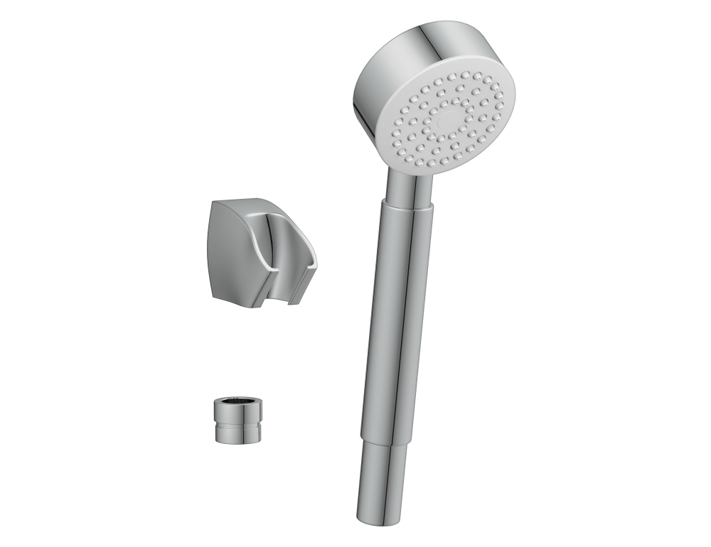 Душевой гарнитур Cersanit Cari 63389 23 см 1 режим шланг 150 см металл хром 2390₽