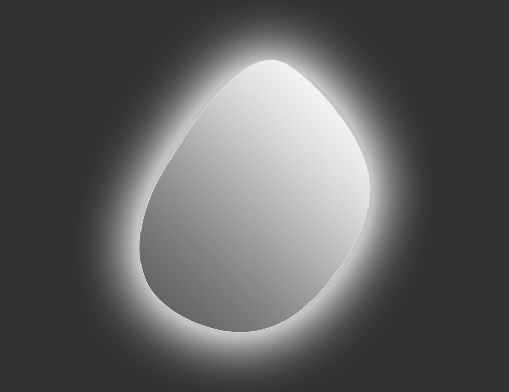 Зеркало Cersanit Eclipse 64152 76 см, с подсветкой - фото 2