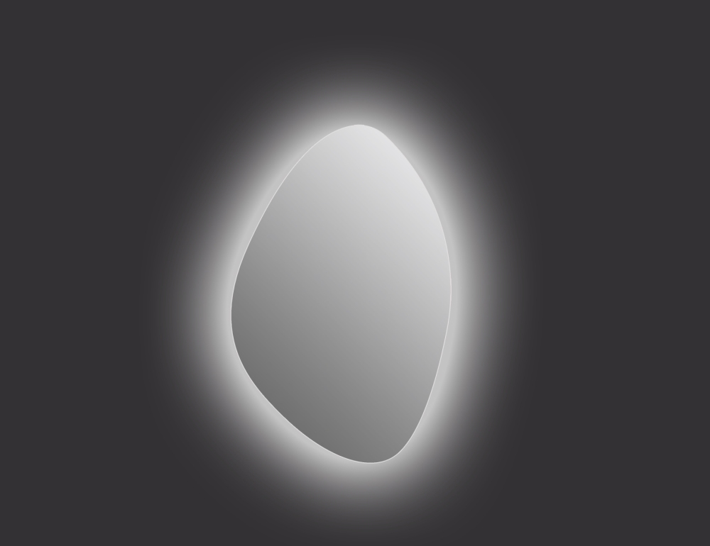 Зеркало Cersanit Eclipse 64153 60 см, с подсветкой - фото 2