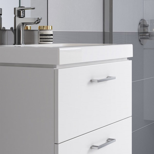 Мебель для ванной Cersanit Lara 80 подвесная белая, цвет белый SB-SZ-LARA-CO80/Wh - фото 2