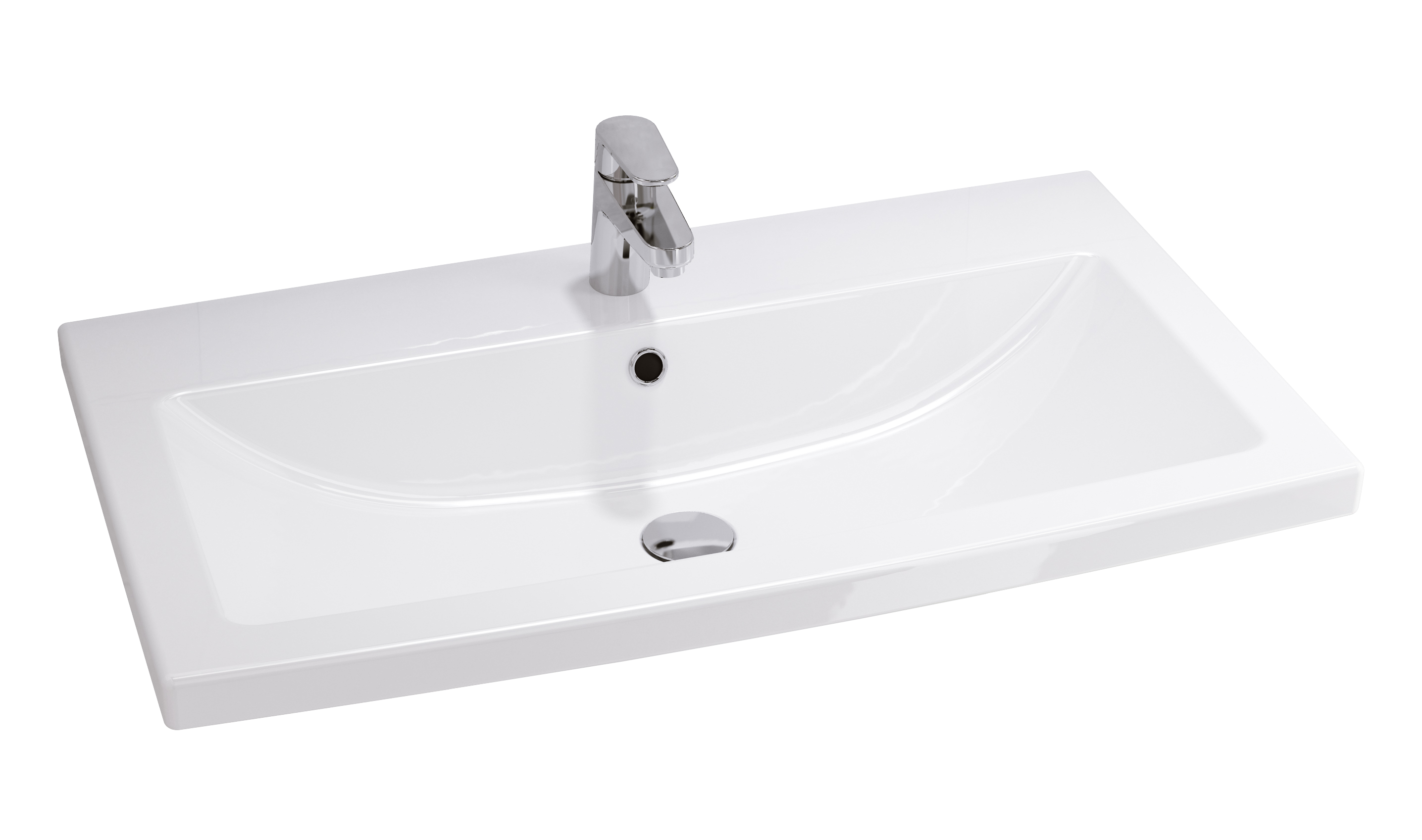 Мебель для ванной Cersanit Melar 80 + ножки, цвет белый B-SU-MEL-CM80 Melar 80 + ножки - фото 5