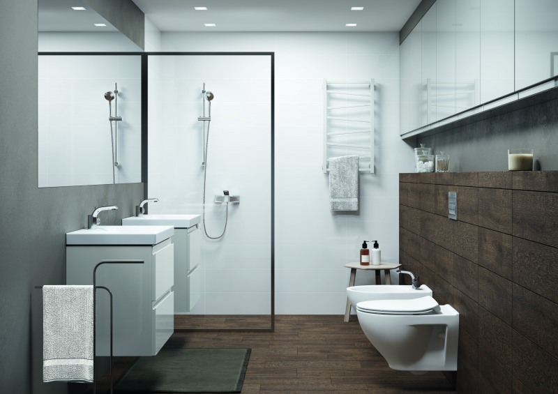 Мебель для ванной Cersanit Moduo 60 белый, цвет хром SB-SZ-MOD-MO60/Wh - фото 3