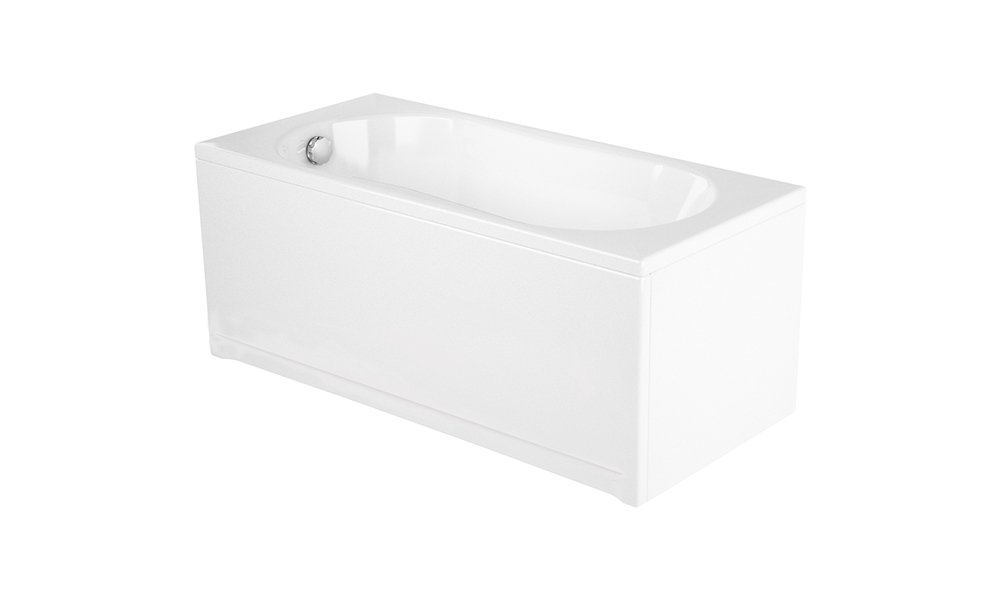 Акриловая ванна Cersanit Nike 150x70 ультра белая, размер 150x70, цвет белый 63346 - фото 2