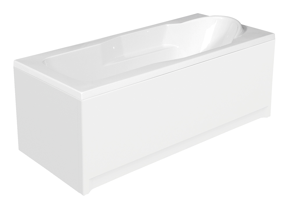 Акриловая ванна Cersanit Santana 150x70  ультра белая, размер 150x70, цвет белый 63349 - фото 2