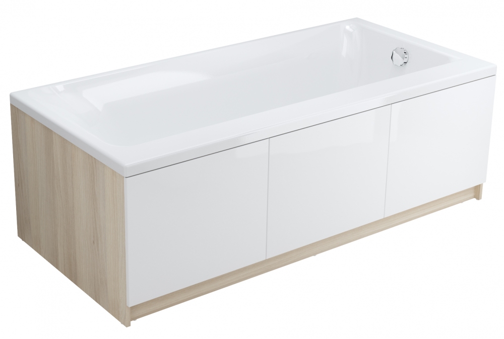 Акриловая ванна Cersanit Smart 170x80 L, размер 170x80, цвет белый 63350 - фото 6