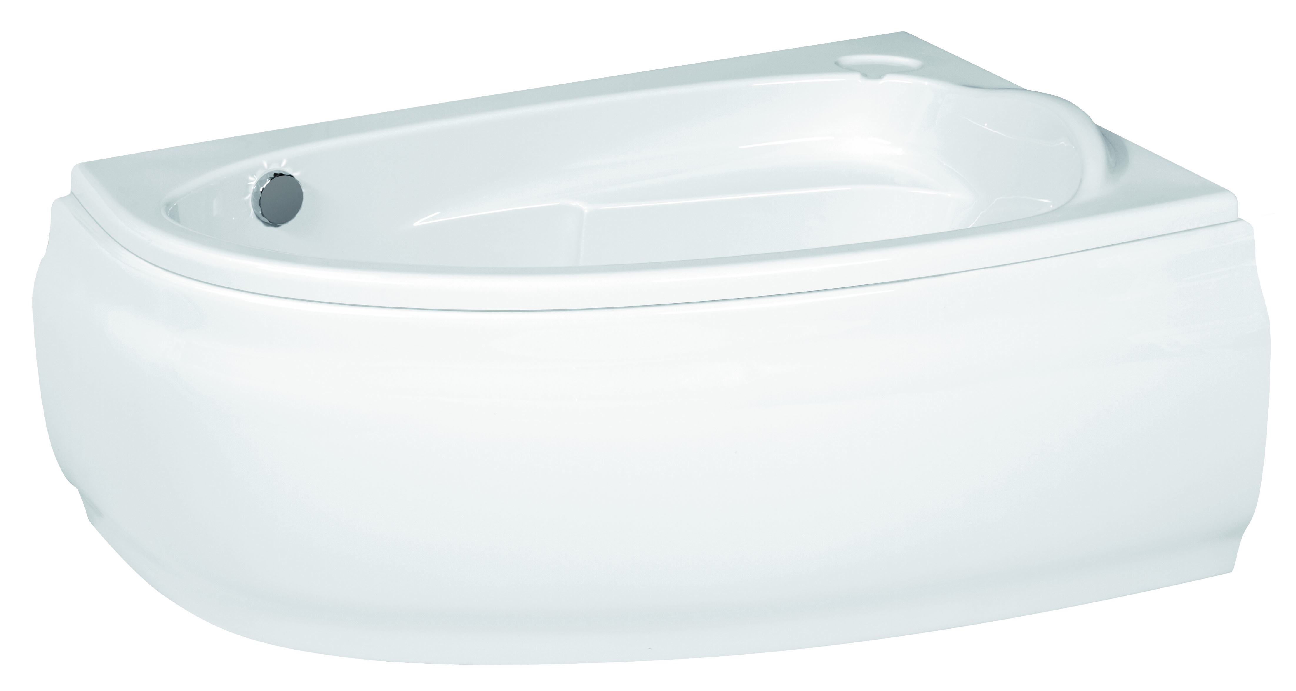 Акриловая ванна Cersanit Joanna 140x90 R ультра белая, размер 140x90, цвет белый 63335 - фото 2