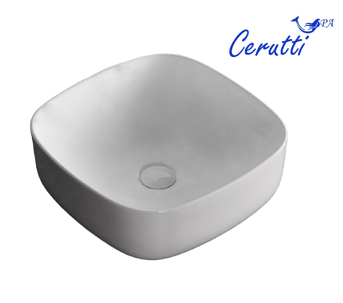 Напольная раковина Ceruttispa 43 см CR0010 белая 4890₽