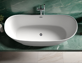 Акриловая ванна Ceruttispa Nemi 170x74 CT10506 отдельностоящая, белая
