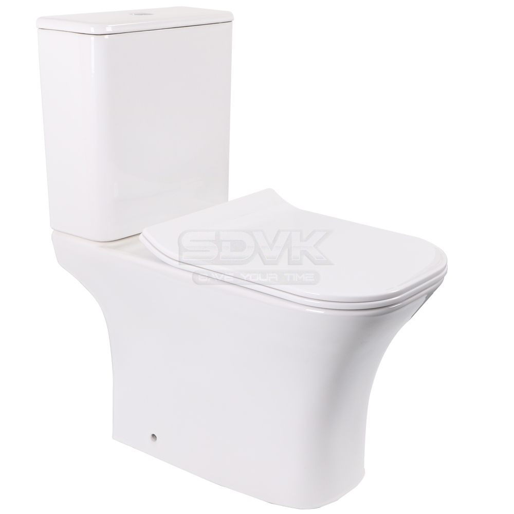 Унитаз напольный Ceruttispa Vettore CT7192 с крышкой купить по низкой ...