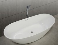 Отдельностоящая акриловая ванна Ceruttispa Bella CT8404 180x80 см, белая