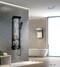 Фото Душевая панель Ceruttispa Maiella CT8985 черный глянцевый 2
