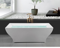 Отдельностоящая акриловая ванна Ceruttispa Musone CT8334 180x80 см, белая
