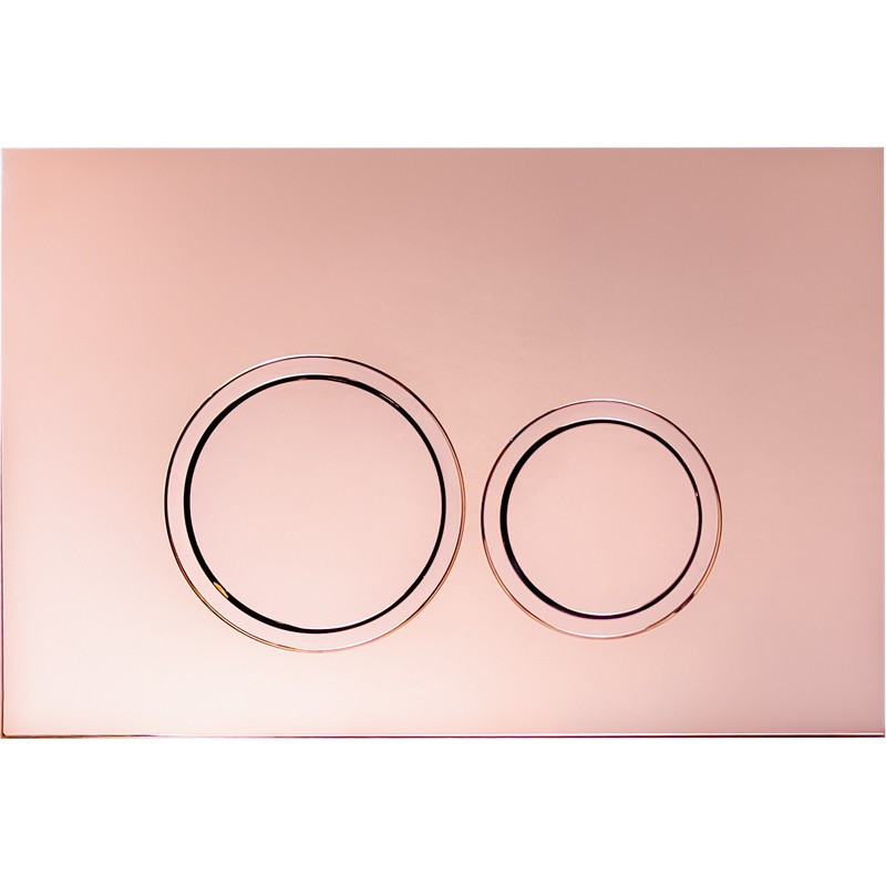 Кнопка для инсталляции Cerutti SPA CR05RG розовое золото