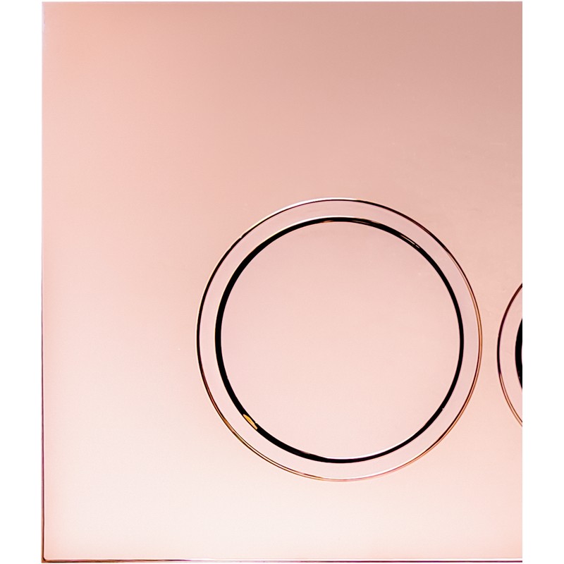 Кнопка для инсталляции Cerutti SPA CR05RG розовое золото - фото 3