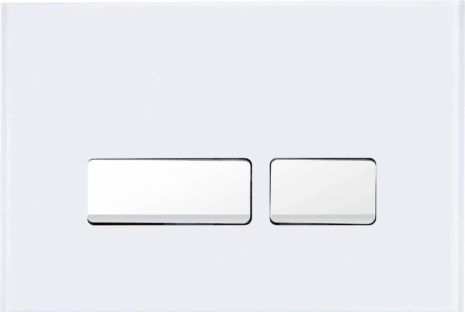 Кнопка для инсталляции Cerutti SPA CR06WH белая, цвет белый - фото 1