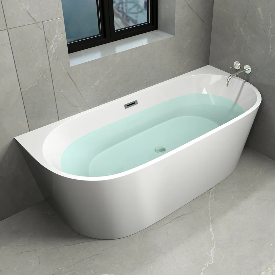 Ванна акриловая Cerutti SPA Vettore W 170x750 CT9345 приставная, белая, размер 170х75, цвет белый - фото 3