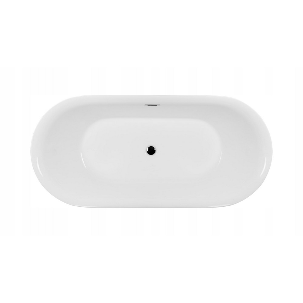 Ванна акриловая Cerutti SPA d'ISEO 170x75 CT7390 отдельностоящая, белая, размер 170х75, цвет белый - фото 4