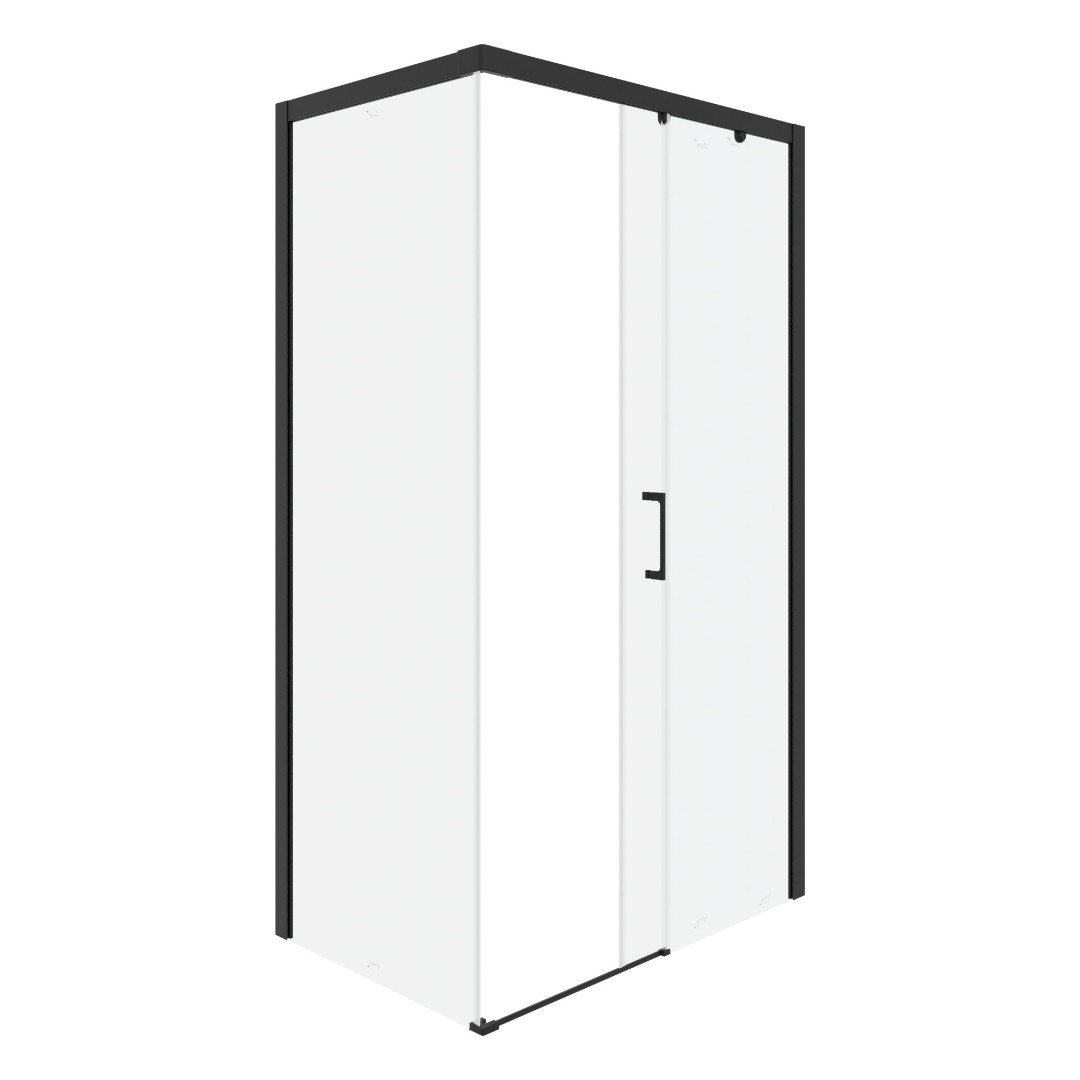 Душевой уголок Ceruttispa Vito110B-R черный 24990₽