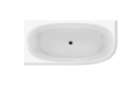 Ванна акриловая Cezares LUX CZR-LUX-CORNER-165-80-58-L