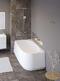 Фото Ванна акриловая Cezares 165x80 CZR-LUX-CORNER-165-80-58-L белая, левая, ножки в комплекте 4
