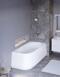 Фото Ванна акриловая Cezares 165x80 CZR-LUX-CORNER-165-80-58-R белая, правая, ножки в комплекте 4