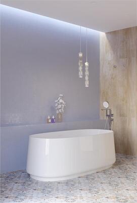 Фото Ванна акриловая Cezares 170x82 CZR-LUX-CENTRAL-170-82-58 глянцевая