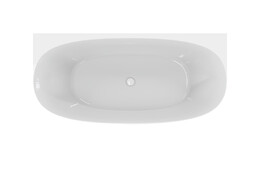 Акриловая ванна Cezares 170x82 CZR-LUX-WALL-170-80-58 белая