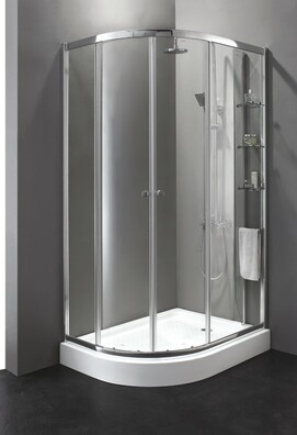 Душевой уголок Cezares Anima 120х90 Anima-RH-2-120/90-C-Cr-R без поддона, стекло прозрачное, профиль хром