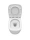 Фото Унитаз подвесной Cezares COMFORT CZR-380-TH-TOR/SC безободковый, белый, с крышкой микролифт 9
